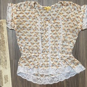 Adorable top. Doesn’t fit.